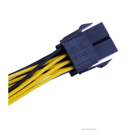 Cáp chia nguồn Card VGA 8Pin ra 2 x 8Pin  mới