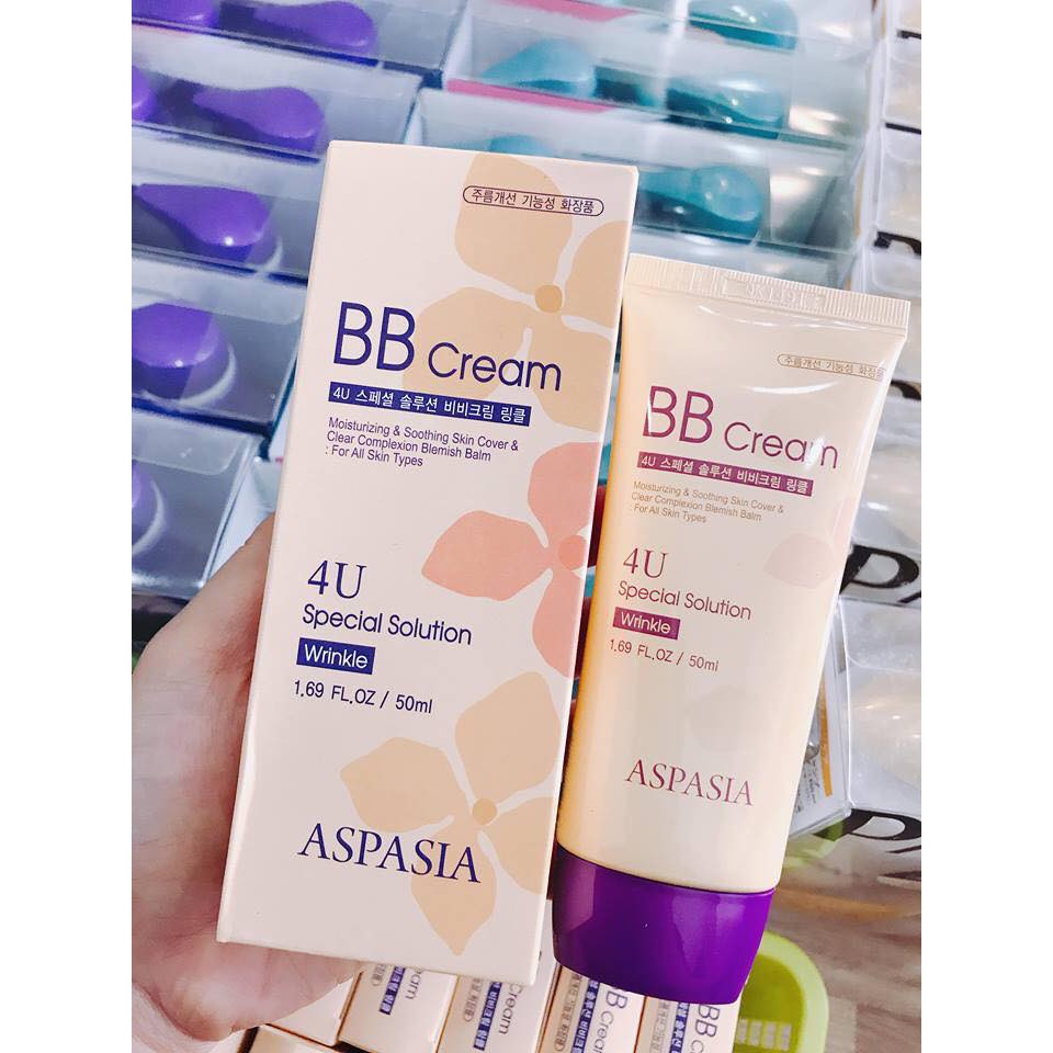 Kem nền Aspasia BB Cream 4U Special Solution Hàn Quốc