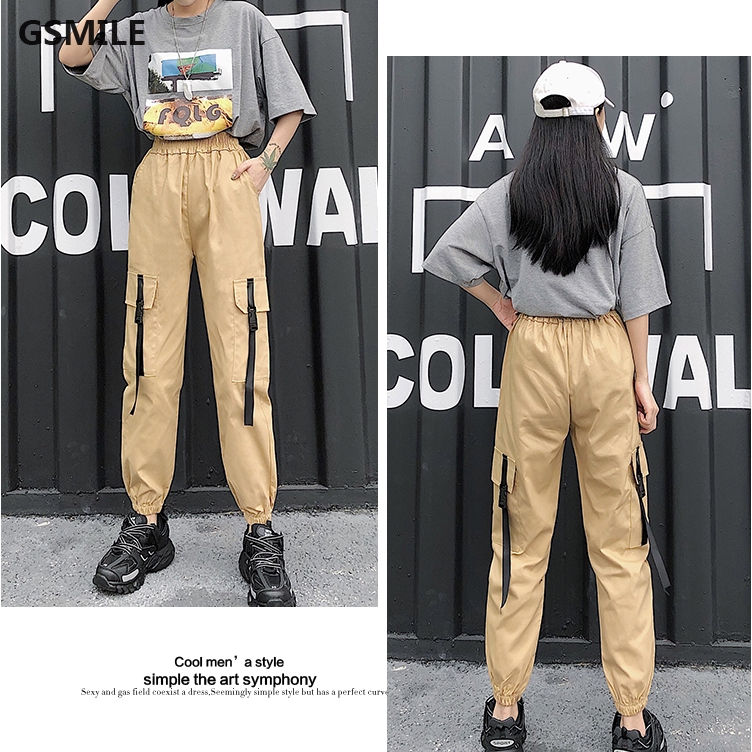 FREESHIP ĐƠN 50K_ Quần jogger phong cách Hip-hop cá tính cho nữ | BigBuy360 - bigbuy360.vn