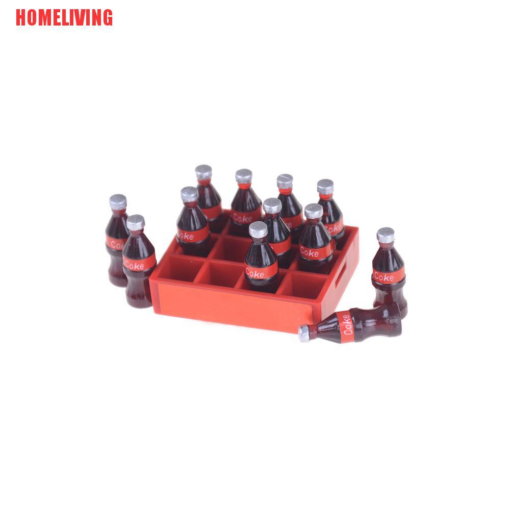 Set 13 Khay Đựng Nước Ngọt Mini Tỉ Lệ 1: 12 Trang Trí Nhà Búp Bê