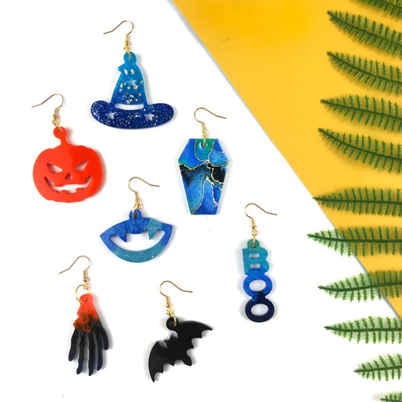 Khuôn Silicone Làm Bông Tai DIY Tiện Dụng