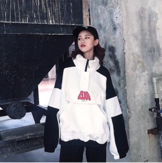 [Order] Áo nỉ sweater dày cổ khoá