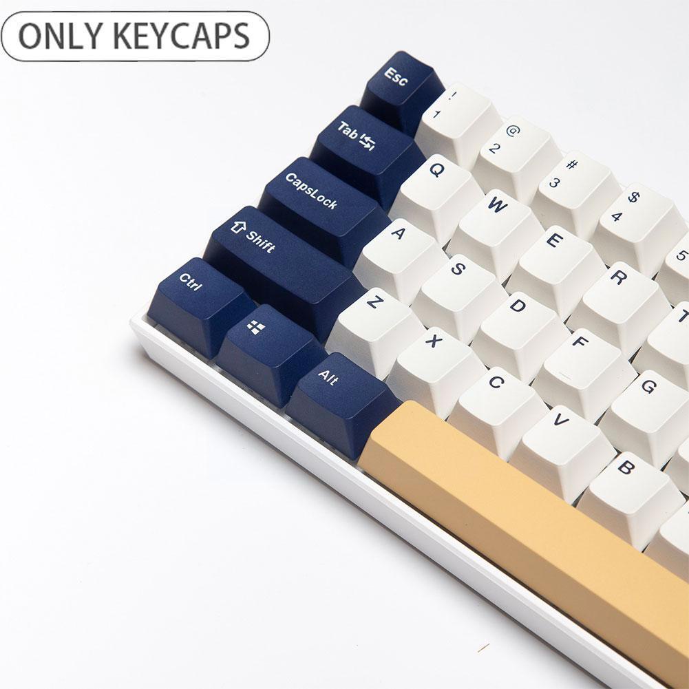 125 Phím OEM Profile PBT Rudy Retro Chủ Đề Thuốc Nhuộm-Phụ Keycap Cho Filco Ducky Bàn Phím IKBC Cơ Chơi Game X7H8