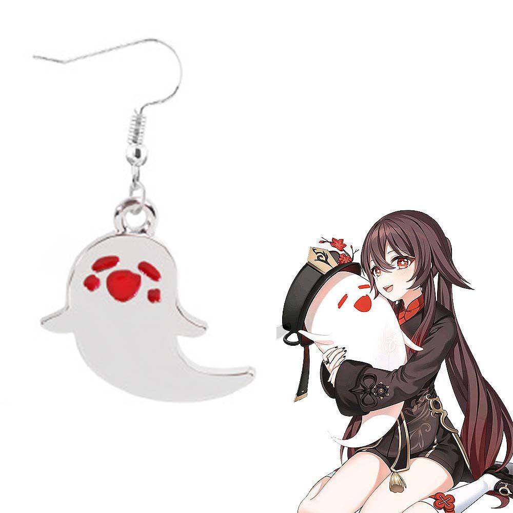 JARRED Bông Tai Hợp Kim Hình Ma Độc Đáo Thời Trang Cho Nữ