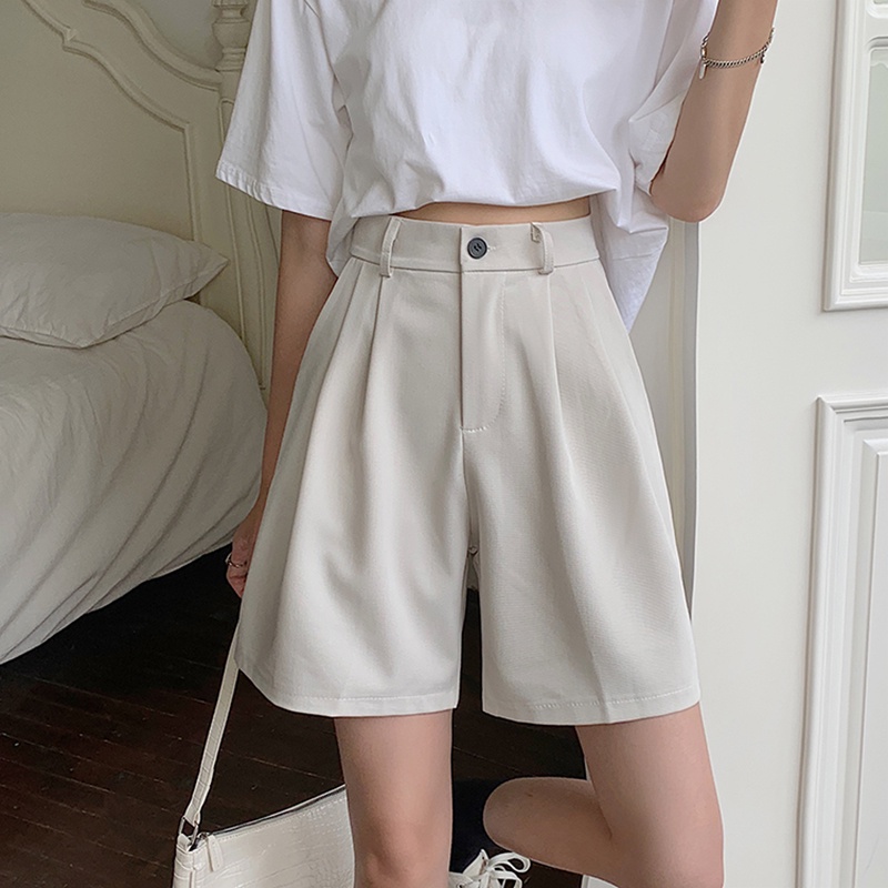 [Kèm Video SP] Quần Short Nữ Cao Cấp Cạp Cao Phối Cúc Kiểu Dáng Hiện Đại Năng Động Thời Trang Sugal SHORT NU 003V2