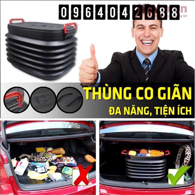 THÙNG ĐỰNG ĐỒ CO GIÃN 37l