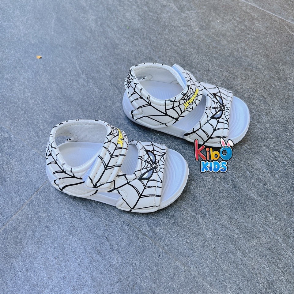 Sandal Xốp Cho Bé Trai Siêu Nhẹ Siêu Bền Hoạ Tiết Siêu Nhân SA409