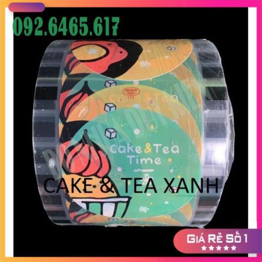 Sỉ Cuộn Màng Ép 2400 Ly Nhựa - Màng Dập Cốc In Sẵn Hình - Chọn Màu IB Shop TEA, DRINK, ĐÔI MẮT,MÀNG TRƠN ,INFINI TEA ...