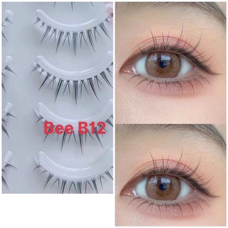 Mi giả gân trong suốt Bee 4D tự nhiên dành cho trang điểm tiệc và cô dâu