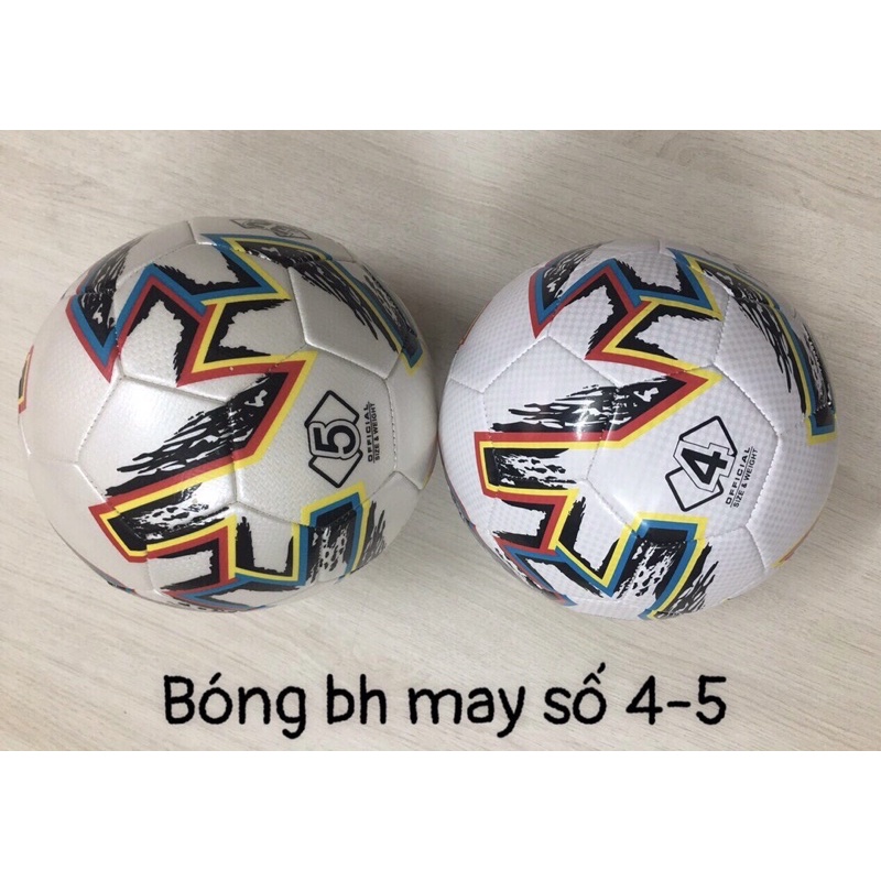 ⚽️BÓNG ĐÁ CHÍNH HÃNG ⚽️ Trái Banh Chính Hãng Bách Hiền, size 4 / size 5 /( Tặng túi đựng bóng + Kim bơm bóng