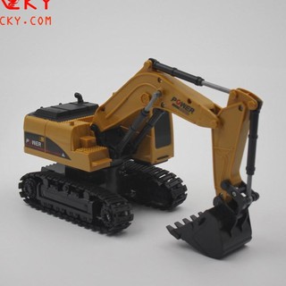 Máy xúc điều khiển Bánh Xích điều khiển gầu múc  tốt như thật