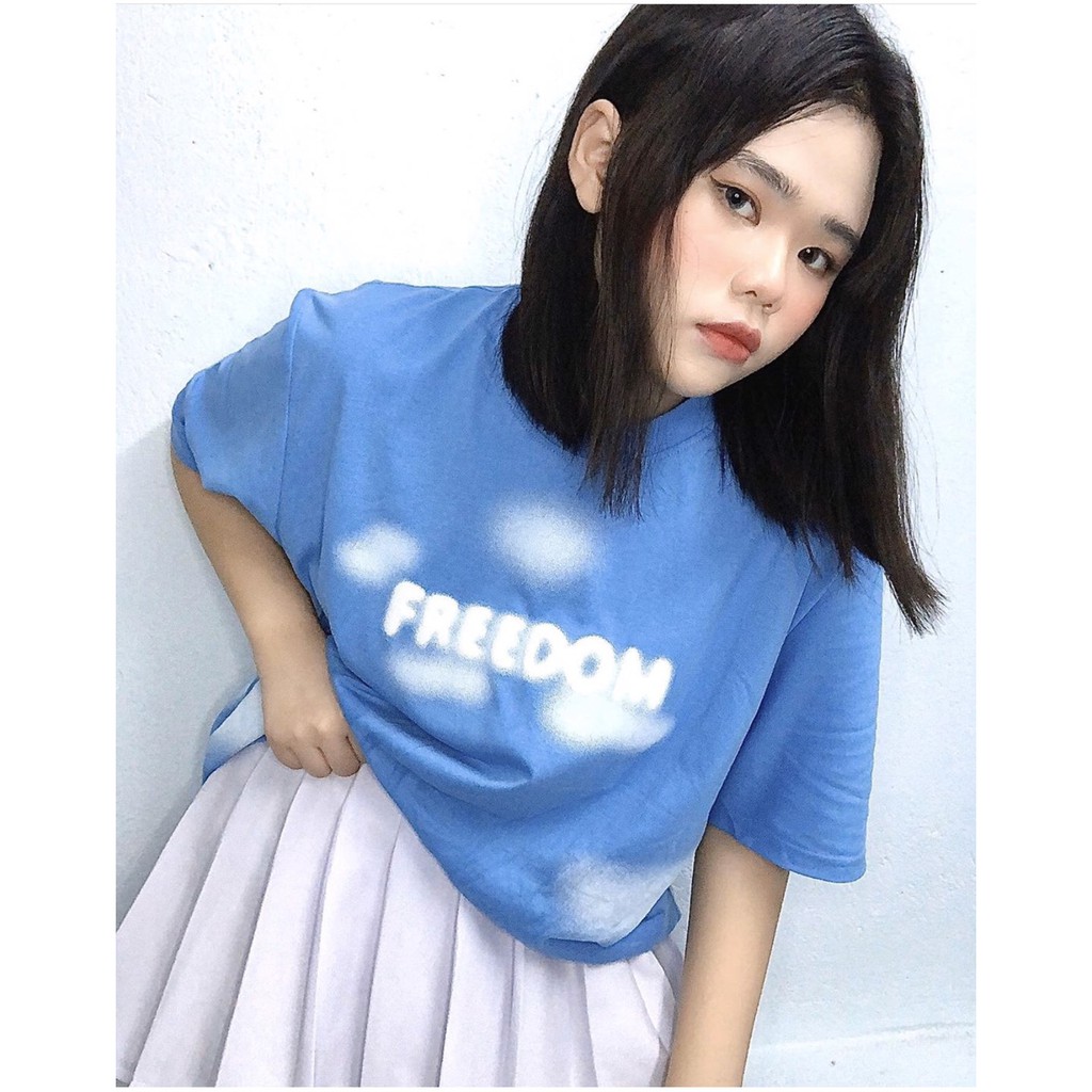 ( Kèm video hình thật) Áo thun cặp unisex in hình cực chất ( giá 2 cái)