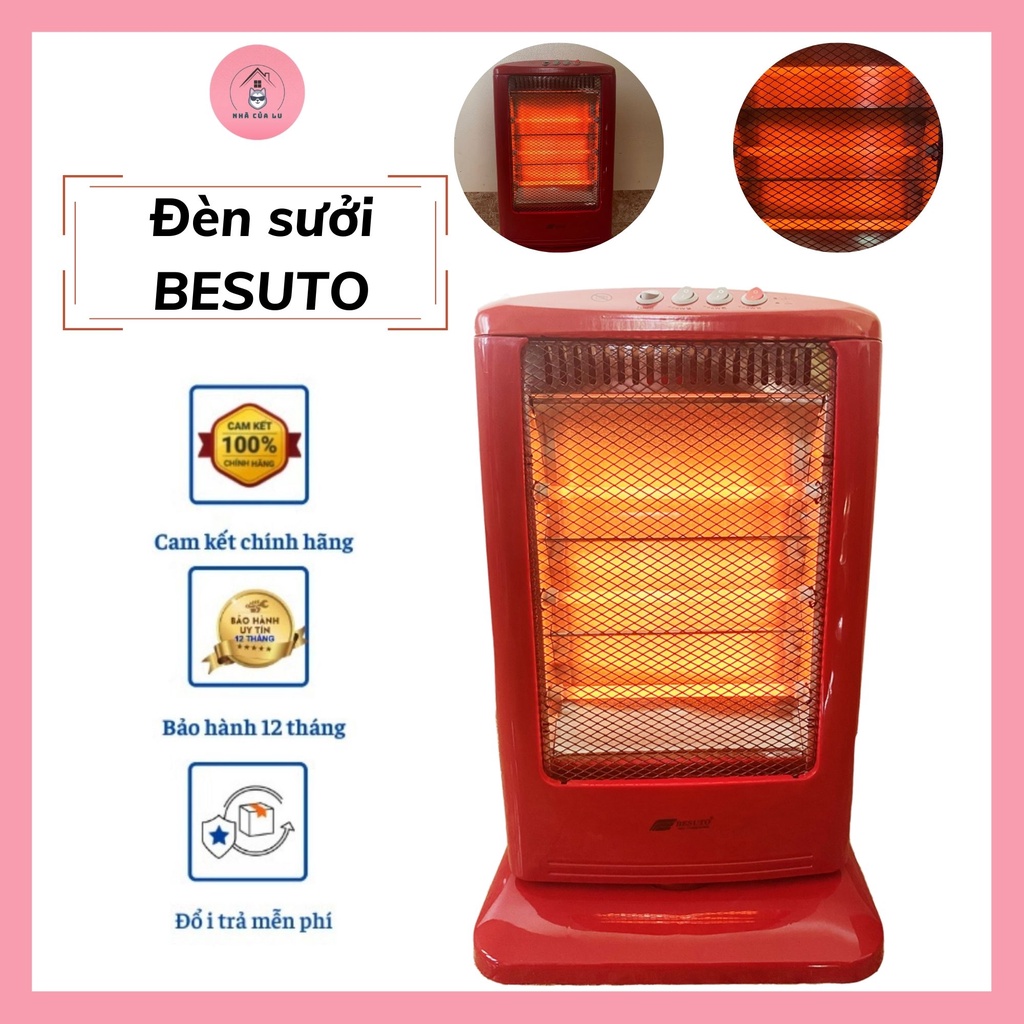 Máy Sưởi Besuto Làm Ấm Mùa Đông - Quạt Sưởi Thông Minh Gia Đình