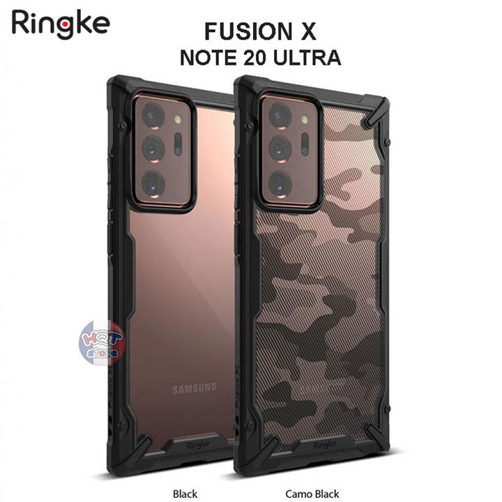 [Mã SKAMA06 giảm 8% đơn 250k]Ốp lưng chống sốc Ringke Fusion X Note 20 Ultra (5G) chính hãng - Hàng nhập khẩu