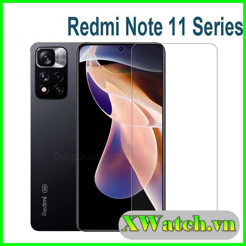 Cường Lực 2.5D Xiaomi Redmi 10C Poco C40 Note 11 Note 11 pro Plus Note 10 Note 10s Note 10 5G Note 10 pro 5g trong suốt