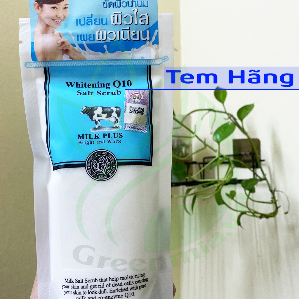 Muối Tắm Tẩy Tế Bào Chết Toàn Thân Beauty Buffet Dưỡng Trắng Và Trẻ Hóa Da Scentio Milk Plus Thái Lan 300g [CHÍNH HÃNG]