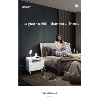 Tủ đầu giường khoá vân tay thông minh Tronxi thế hệ mới 9in1
