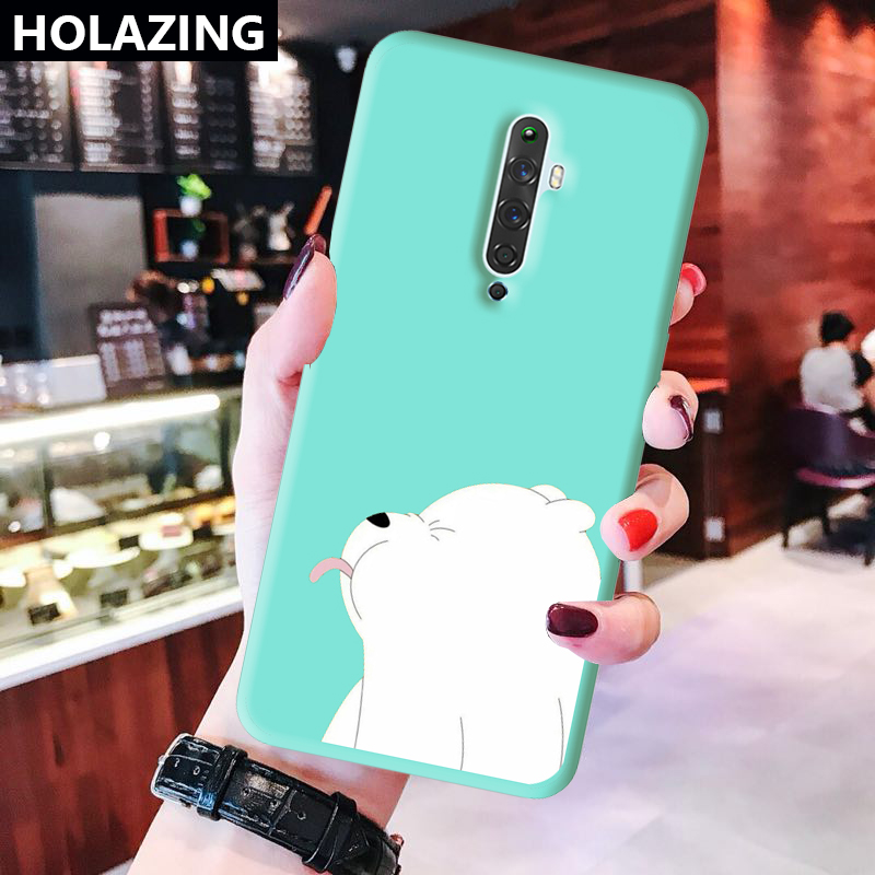 Ốp lưng OPPO Reno 3 Pro 2 Z F 10x Zoom We Bare Bears Soft TPU Cases Covers