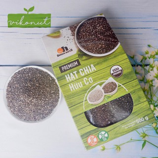 Hạt chia đen [CHẤT LƯỢNG] gói 500gr - Chia Seed [VikoNut]