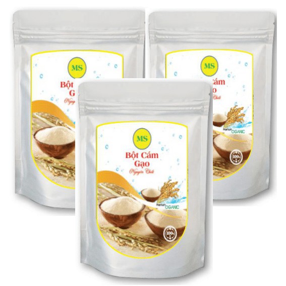 Bột cám gạo sữa non nguyên chất làm đẹp dưỡng da  (100g)