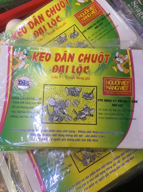 Keo dán chuột