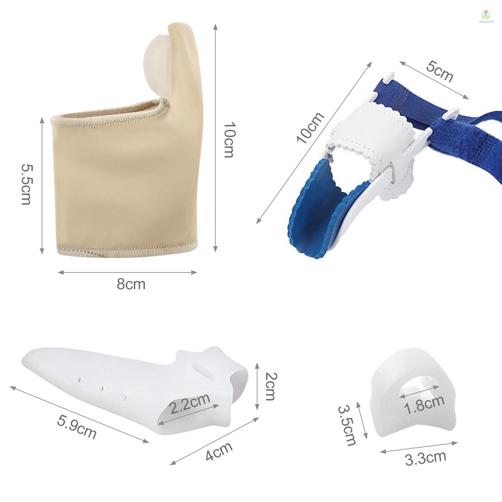 {nacyvn} Bộ Dụng Cụ Chỉnh Hình Ngón Chân Cái Giảm Đau Chỉnh Hình Chỉnh Hình