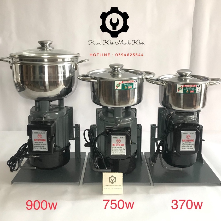 [FREESHIP 900W] Máy xay thịt công nghiệp đa năng làm giò, chả - công suất lớn 370,750( Cam kết lõi đồng 100%, kèm luỡi)