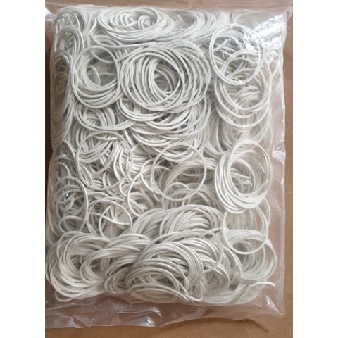 500g dây thun trắng sữa,vàng cột hàng hóa cao cấp,cột tiền,cột flashcard,cột miệng bịch bóng cột hàng gia dụng