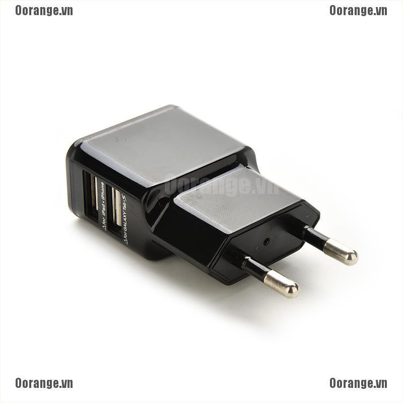 Củ Sạc MT US / EU 2 Cổng USB 2.1A Cho Samsung S4 S5