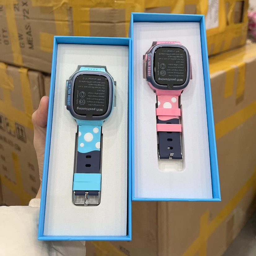 Đồng hồ thông minh trẻ em cao cấp Y92 định vị cảm ứng chống nước lắp sim nghe gọi 2 chiều có tiếng việt kết nối mạng 3G