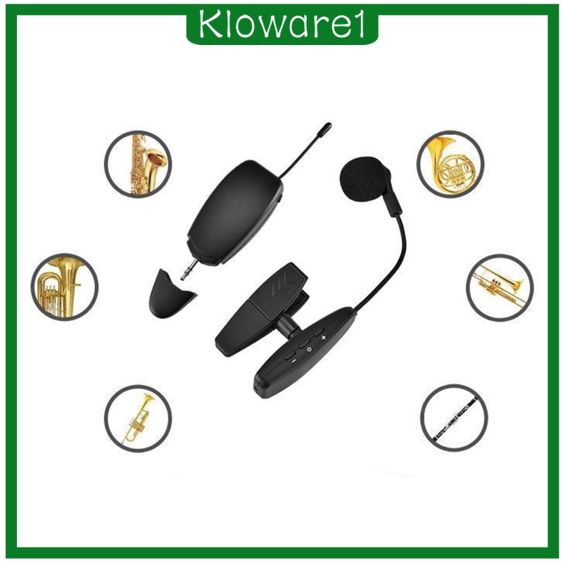 Bộ Micro Không Dây Chuyên Dụng Cho Kèn Saxophone Kloware1