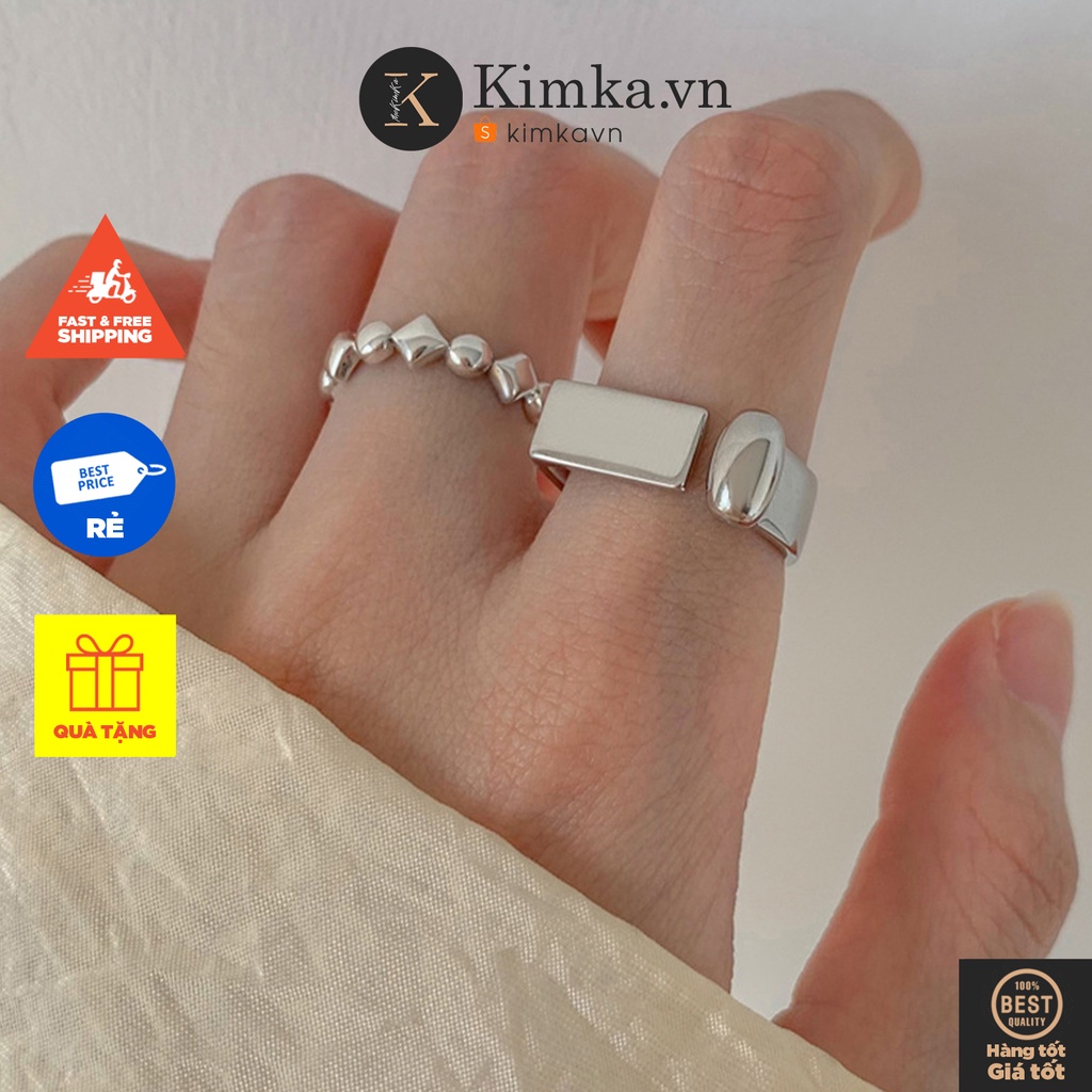 (0314) Nhẫn Đeo Tay Đơn Giản Cá Tính Sang Trọng