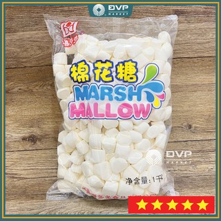 Kẹo xốp Marshmallow trắng, kẹo nougat trắng 1kg