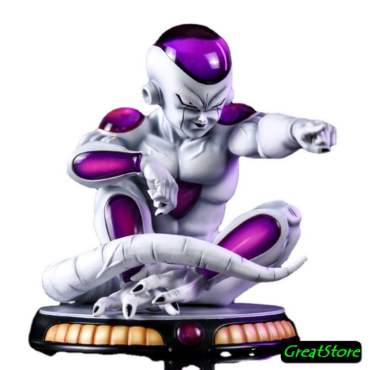 Mô hình Frieza cấp độ 4 chỉ tay ngồi đế Figure bản đẹp, có hộp