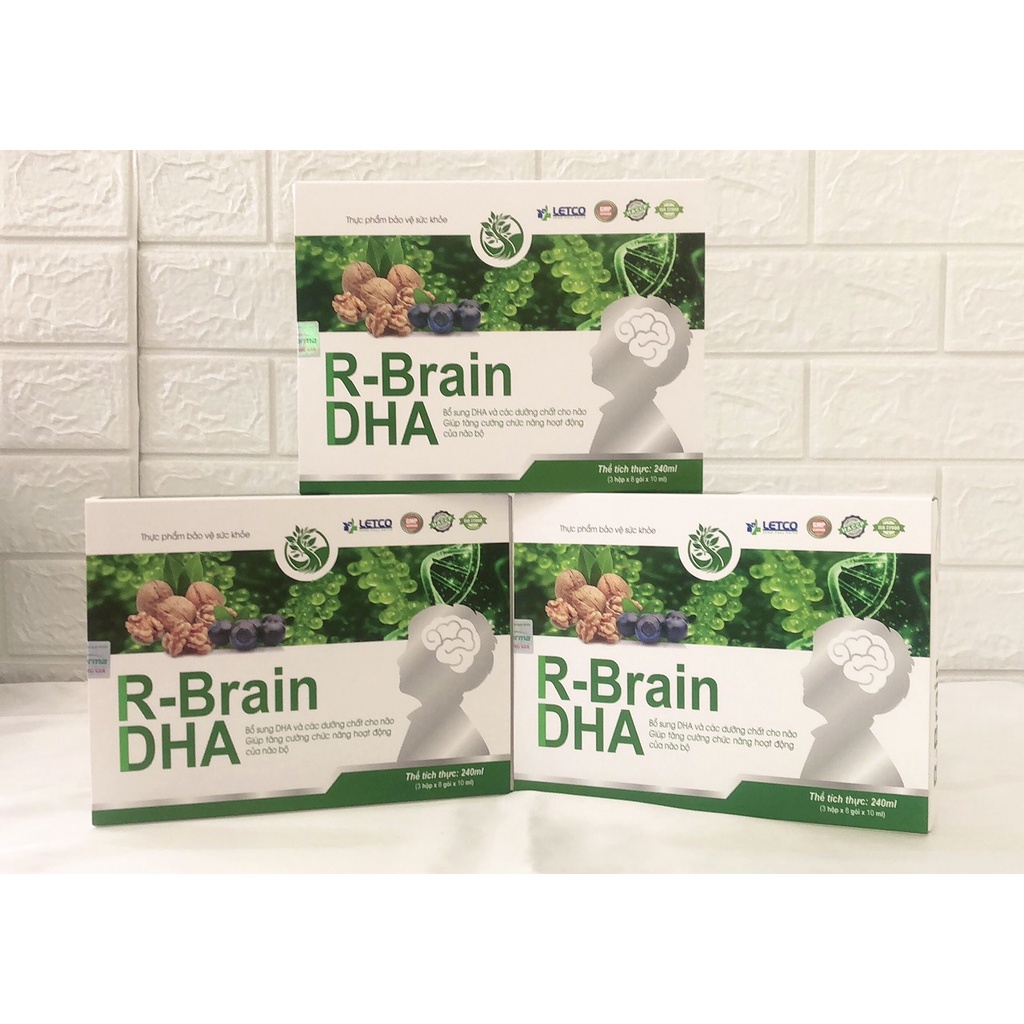 Siro R-BRAIN DHA Letco bổ não cho trẻ