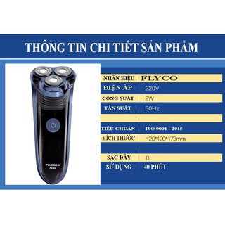 MÁY CẠO RÂU FLYCO FS 362