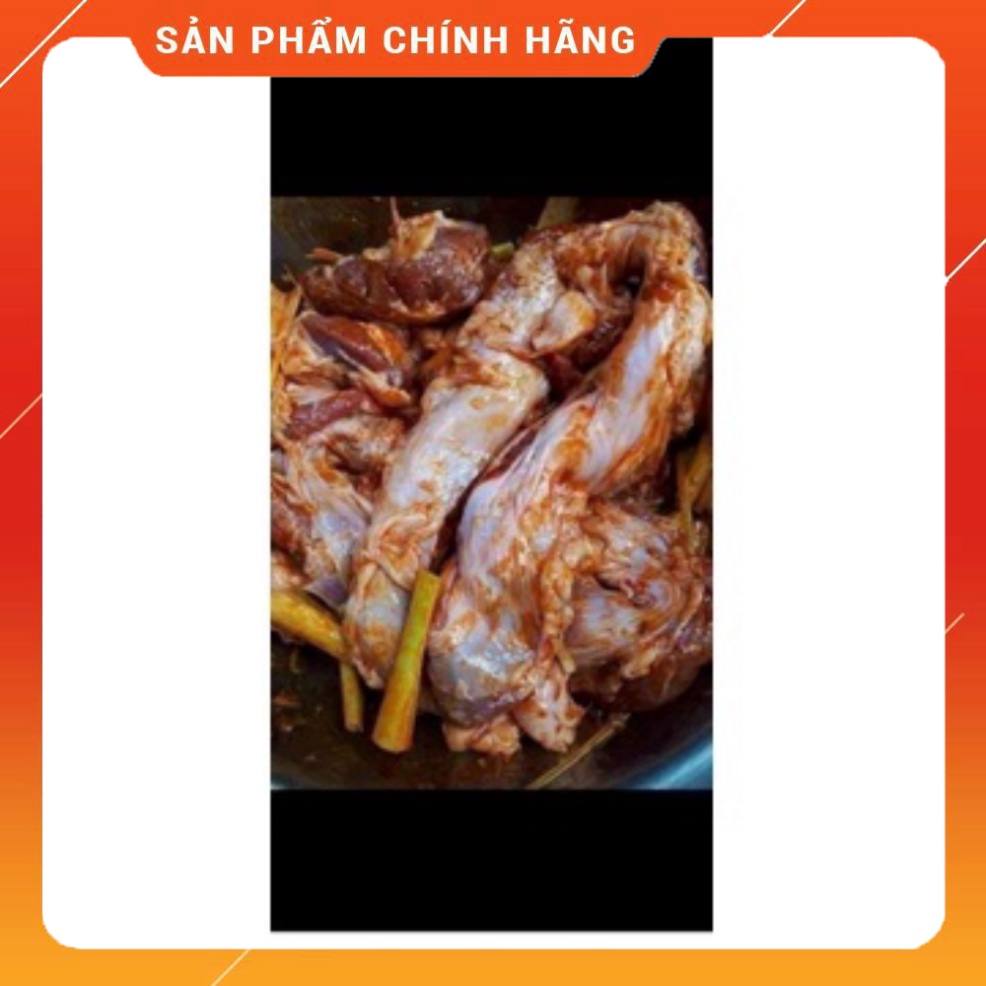 [HCM HOẢ TỐC] 500g CHẲNG DỪNG HEO ƯỚP SẴN ♨️♨️ NUONGFOOD