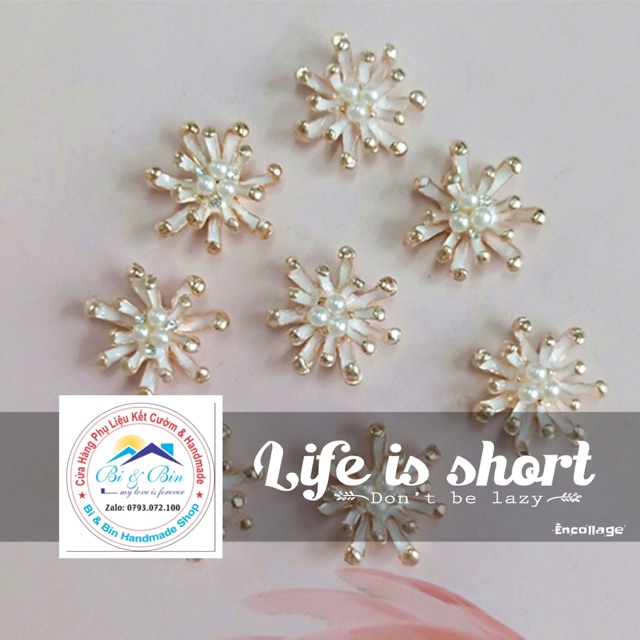 4 Cái Nhuỵ Hoa Cúc Center Làm Phụ Kiện Handmade