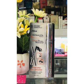 Mascara không trôi giúp cong mi 12h Mira Monaliza Make your eyes Attractive Hàn Quốc 9ml