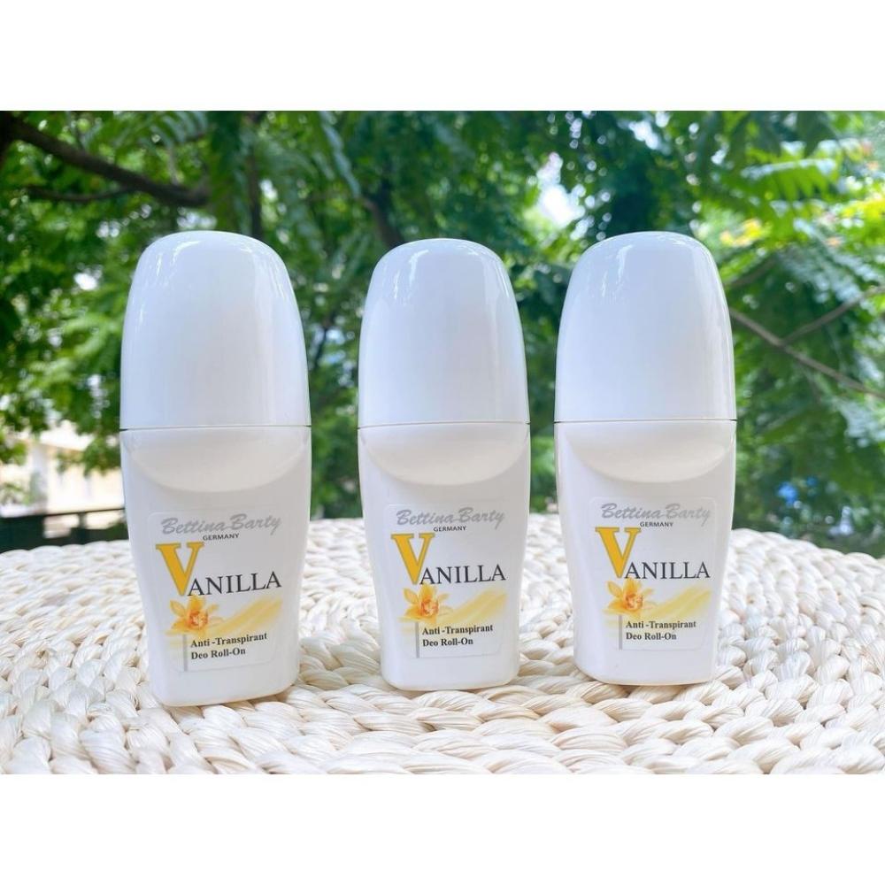 Lăn khử mùi và xịt khử mùi hương nước hoa Vanilla Bettina Barty - Hàng Đức chính hãng Shop Mecici