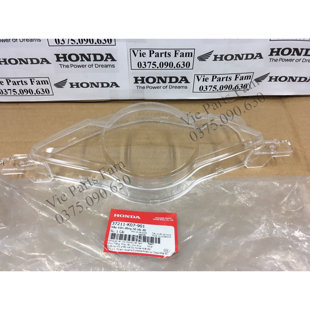 MẶT KÍNH ĐỒNG HỒ WAVE RSX 110 2012-2013 / WAVE SIÊU NHÂN, HÀNG CHÍNH HÃNG HONDA