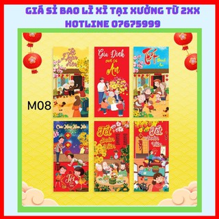 Bao lì xì 2021 ❌ Giá siêu rẻ ❌ Bao lì xì Tân Sửu 2021 lẻ 1c mẫu ngẫu nhiên