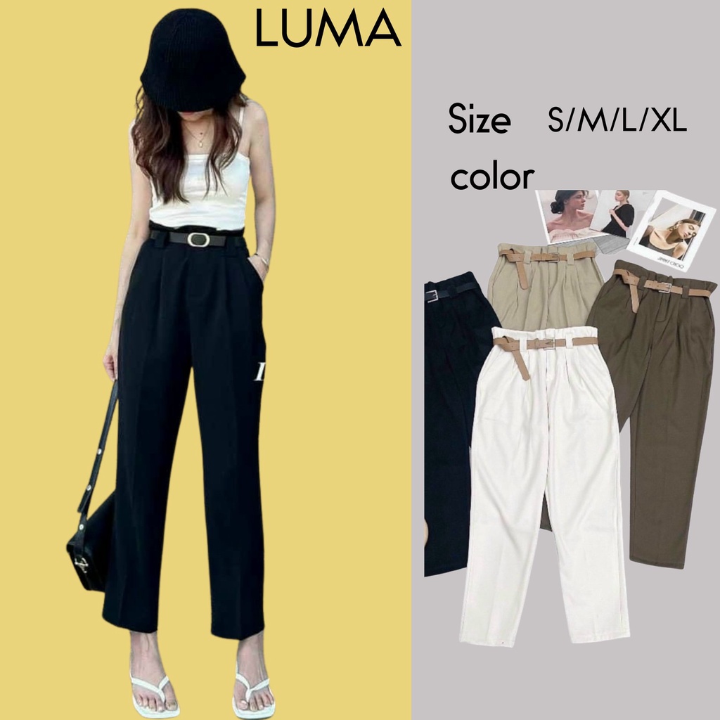 Quần bagy nữ quần xuông tuyết mưa tặng kèm đai LUMA 155