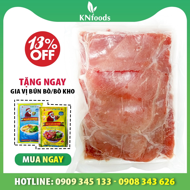 Đùi gọ nhập khẩu Úc cắt lát 500G