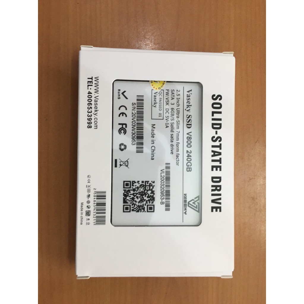 Ổ cứng SSD 2.5 inch Vaseky V800 240GB