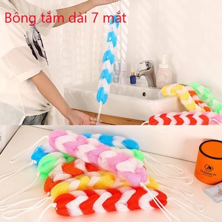 Bông tắm mềm tạo bọt kì ghét tròn to Hà Thy