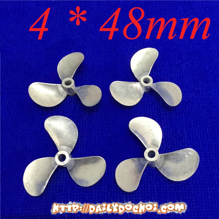 Xuongpin.vn CV7KL4 chân vịt kim loại 3 lá 4 * 48mm Hàng mới 100%
