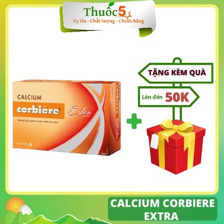 Calcium Corbiere Extra bổ sung canxi hộp 3 vỉ x 10 ống