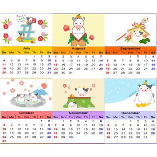 Lịch để bàn mini 2026 L4 12,5x9,5 cm