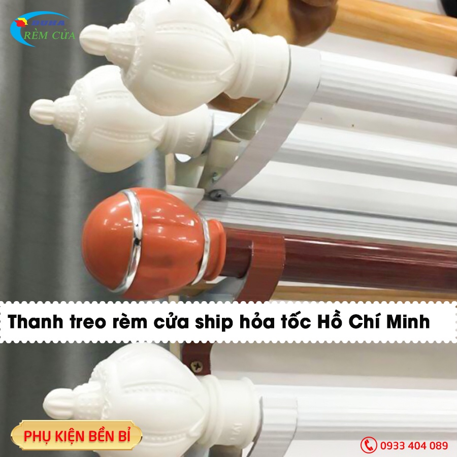 Thanh treo rèm ship hỏa tốc khách Mandepvietnam